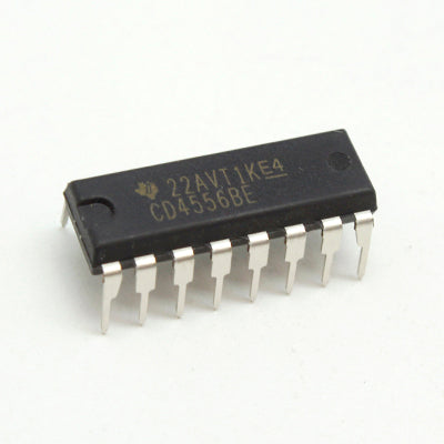 CMOS DEC/MUX BINARIO 1 A 4 DUAL SEL BAJO 4556