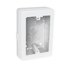 CAJA DE CONTACTOS PARA CANALETA 3" X 5" COLOR BLANCO.                        CRU-3X5
