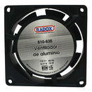 VENTILADOR DE  ALUMINIO 8 X 8 X 2.5 CM 115VAC    .17A.                      510-635
