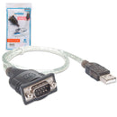CONVERTIDOR USB-SERIAL A DB9 205153 MANHATHAN.                    205153.