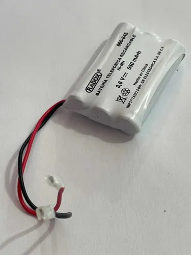 BATERIA RECARGABLE NI-Mh 3.6v 550mAH.                 660-645.