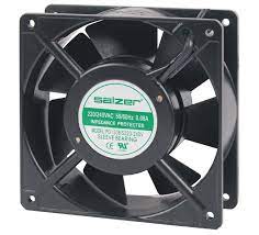 VENTILADOR ZALZER 120X120X38mm .12AMP 220VAC.                  PD120B/S220.