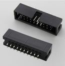 CONECTOR MACHO DE 20 PINES PARA SOLDAR EN PLACA.   FCN-2X10