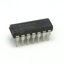 HEX INVERSOR ALTO VOLTAJE 7406