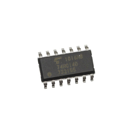 SEIS INVERSORES SCHMIT TRIGGER 74HC14D "SMD"
