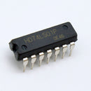 CUAD COMP NAND 2 ENT C/COL AB 74LS01