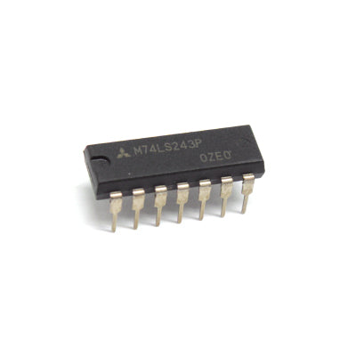 QUAD BUS TRANSCEIVER 74LS243