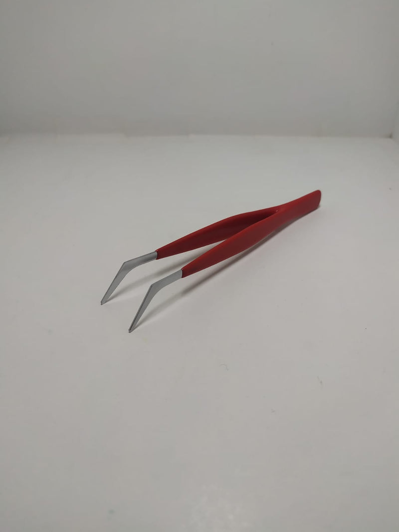 PINZA ANTIESTATICA PUNTA CURVA.                      310-027.