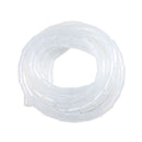 ORGANIZADOR DE CABLE EN ESPIRALD 10mm TRANSPARENTE 10m.                            080-973