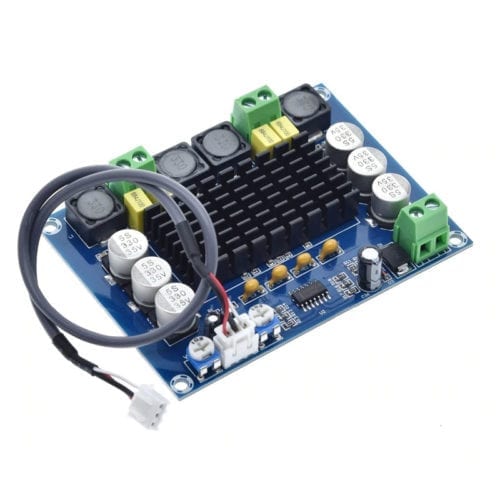 AMPLIFICADOR DE AUDIO TPA3116 50W + 50W DOBLE CANAL ESTEREO 12-26 VDC.