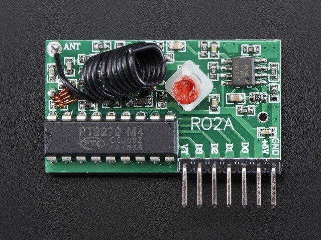 SOMPLE RFM4 RECEIVER - 315MHZ MOMENTARY TYPE AD-1096
