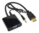 HDMI TO VGA VIDEO + AUDIO ADAPTER AD-1151