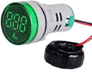 INDICADOR DIGITAL AMPERIMETRO PARA ALTERNA .5-100 AMP   85-220VAC.              AMP-AC