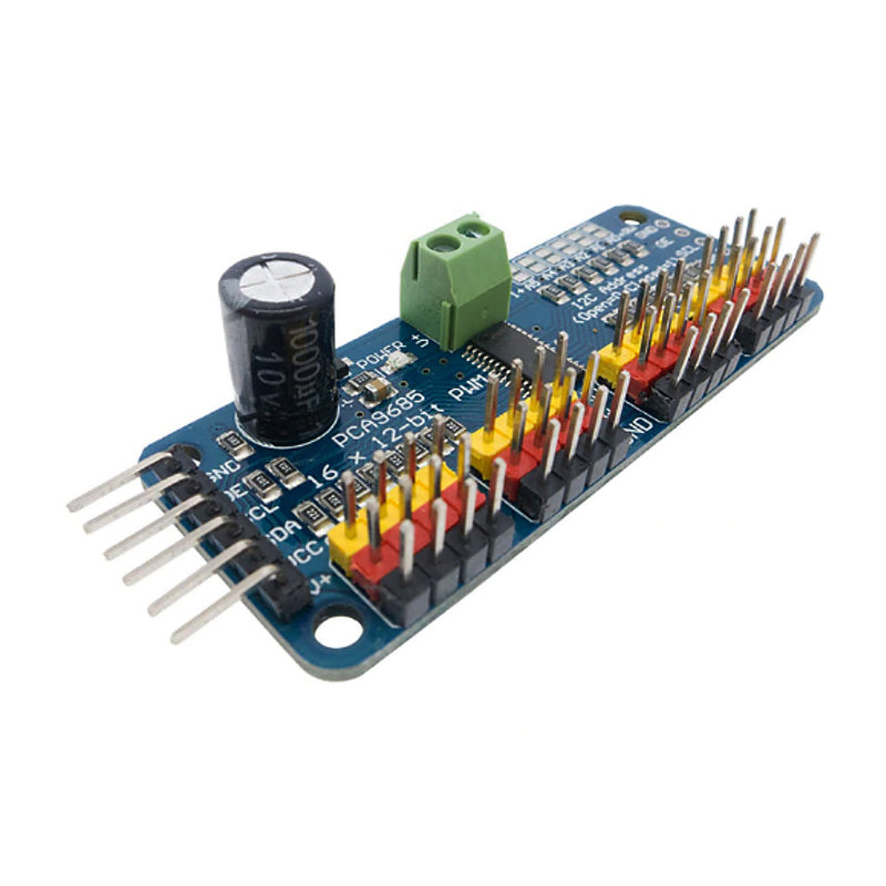 MODULO PCA9685 PWM I2C 12 BITS16 CANALES.