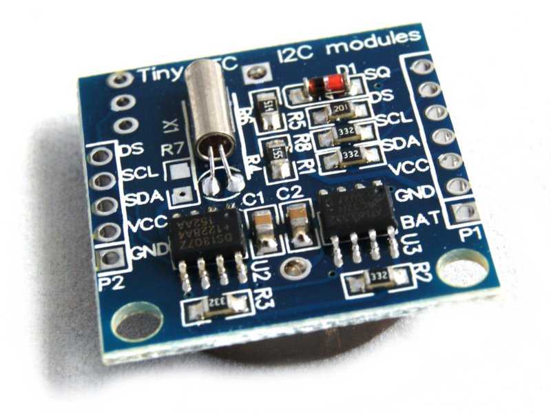 RELOJ EN TIEMPO REAL DS1307 RTC AT24C32.                      ARD-RTC1307.