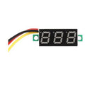 VOLTIMETRO DIGITAL MINI 0-100VDC ALIMENTACION 3-30VDC.                      ARD-VOLT/M.