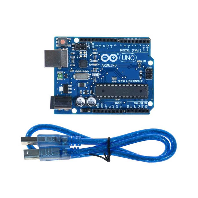 TARJETA ARDUINO UNO ( CLON ) C/ CABLE USB.                              ARDUINO-UNO.