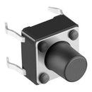MICRO SWITCH HORIZONTAL 4 TERMINALES.                       AU-1010