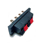 CONECTOR PARA BOCINA PUSHTERMINAL CUADRUPLE.             AU-106.