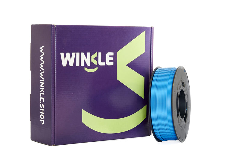FILAMENTO PLA 1.75MM MARCA WINKLE 1KG AZUL CELESTE