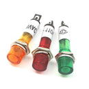 FOCO INDICADOR NEON PLASTICO DC110V ROJO