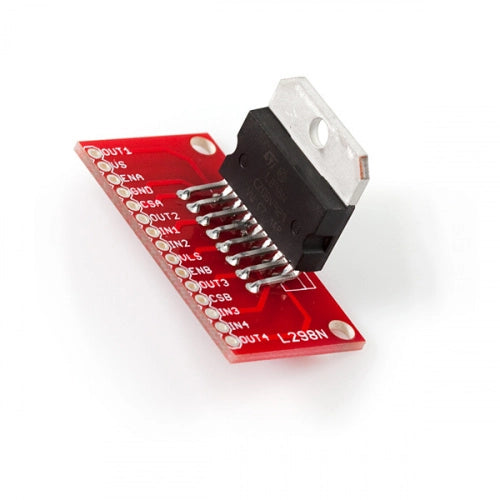 PLACA PARA CONTROLADOR DE MOTOR  L298N  BOB-09540