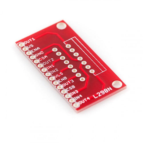 PLACA PARA CONTROLADOR DE MOTOR  L298N  BOB-09540