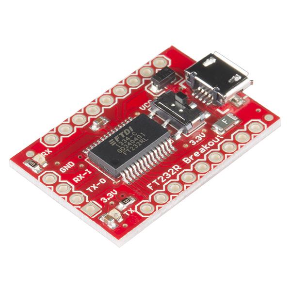 SPARKFUN USB TO SERIAL BREAKOUT- FT232RL BOB-12731