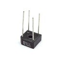 PUENTE RECTIFICADOR 6A/400V CUADRADO.       BR 64.