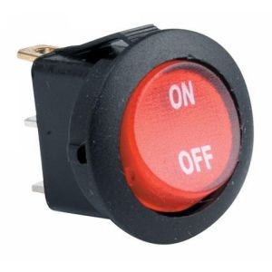 SWITCHBALANCIN REDONDO C/ FOCO PILOTO 12VCD BTS-20