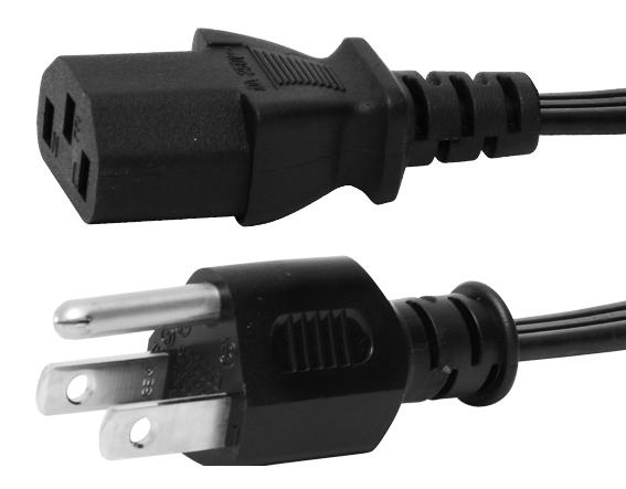 INTERLOCK P/ AC COMPUTADORA 1.8 MTS 18AWG