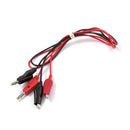 PAR DE CABLES BANANA CAIMAN 90CM LARGO