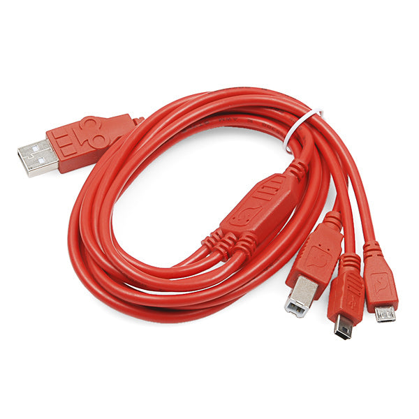 SPARKFUN CERBERUS USB CABLE -  6ft CAB-11515