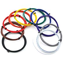 METRO DE CABLE CALIBRE 22AWG COLOR CAFE.                      CABLE-22C