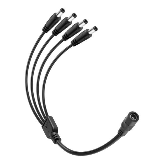 CABLE DE ALIMENTACION PARA CCTV DE 4 PUNTAS.                            CCTV-314