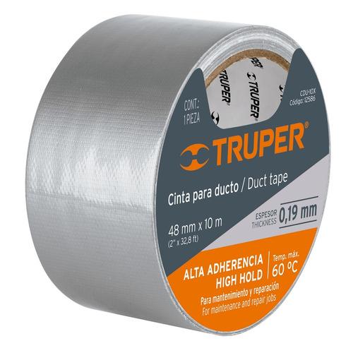 CINTA PARA DUCTO 10M TRUPER RESISTENTE A ALATAS TEMPERATURAS