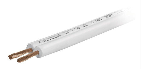 METRO DE CABLE DUPLEX FLEXIBLE SPT 300V 60C 16 AGW.                        CDU-16