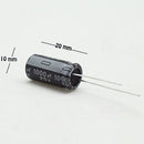 CAPACITOR ELECTROLITICO TIPO RADIAL 1000UF 25V..                     CE-1000/25V