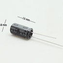 CAPACITOR ELECTROLITICO TIPO RADIAL 1000UF 6.3V.                     CE-1000/6.3V