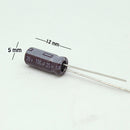 CAPACITOR ELECTROLITICO TIPO RADIAL 100UF 25V                          CE-100/25V