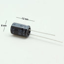 CAPACITOR ELECTROLITICO TIPO RADIAL 100UF 50V.                        CE-100/50V
