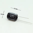 CAPACITOR ELECTROLITICO TIPO RADIAL 100UF 63V                          CE-100/63V