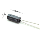 CAPACITOR ELECTROLITICO TIPO RADIAL 10UF 16V.                           CE-10/16V