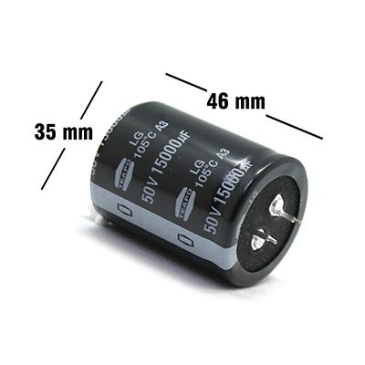 CAPACITOR ELECTROLITICO TIPO RADIAL 15000UF 50V