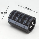 CAPACITOR ELECTROLITICO TIPO RADIAL 2200UF 200V.                       CE-2200/200V.