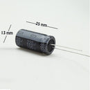 CAPACITOR ELECTROLITICO TIPO RADIAL 220UF 100V..                     CE-220/100V