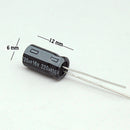 CAPACITOR ELECTROLITICO TIPO RADIAL 220UF 16V                         CE-220/16V