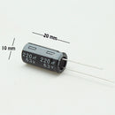 CAPACITOR ELECTROLITICO TIPO RADIAL 220UF 63V.                       CE-220/63V