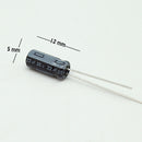 CAPACITOR ELECTROLITICO TIPO RADIAL 22UF 35V                           CE-22/35V