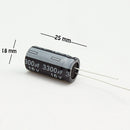 CAPACITOR ELECTROLITICO TIPO RADIAL 3300UF 16V.                    CE-3300/16V